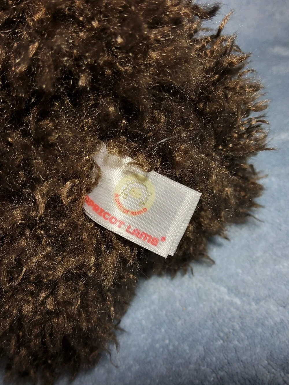 Apricot Lamb Plush Chocolate Poodle Dog Puppy Stuffed Animal Soft Cuddly 10
